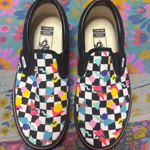 Custom Vans Slip-On Women’s Size 8 Men’s 6.5 Wide